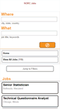Mobile Screenshot of norc.jobs